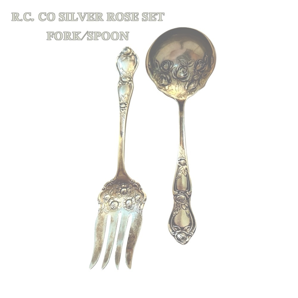 𝐀𝐍𝐓𝐈𝐐𝐔𝐄:𝐑.𝐂. 𝐂𝐎 𝐒𝐈𝐋𝐕𝐄𝐑 𝐑𝐎𝐒𝐄 𝐒𝐏𝐎𝐎𝐍-𝐅𝐎𝐑𝐊 𝐒𝐄𝐓